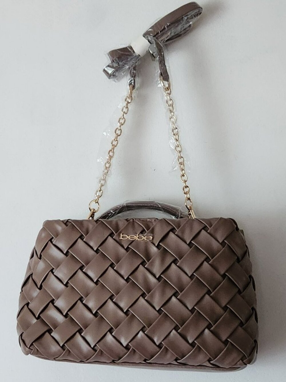 bebe convertible crossbody purse mauve light purple NWD**